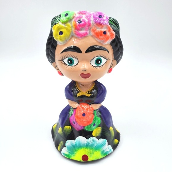 Frida Kahlo coin bank statue made in Mexico 🇲🇽 - Picture 9 of 9